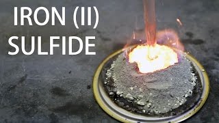 Making Iron II Sulfide [upl. by Jeanna]