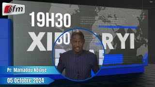 Xibaar Yi 19h30 du 05 Octobre 2024 présenté par Mamadou Ndiaye [upl. by Susie]