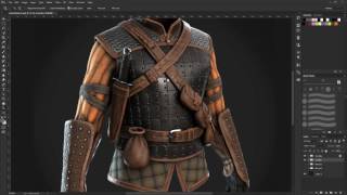 Lunch amp Learn 4 Texturing Armor in Substance Painter [upl. by Naginnarb]