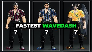 Which Mishima Has The Fastest Wavedash [upl. by Niddala]