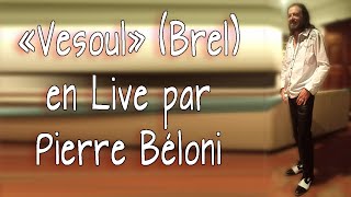 Vesoul Jacques Brel en live par Pierre Béloni [upl. by Lirbaj15]