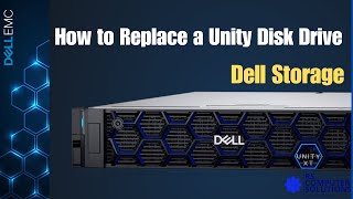 Dell EMC Storage Unity Family RemoveInstall Disk Drive [upl. by Viking301]