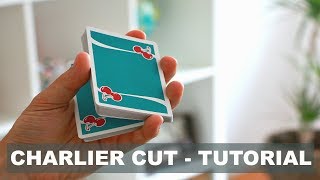 Partir as cartas com uma mão  Charlier Cut Tutorial [upl. by Melise]