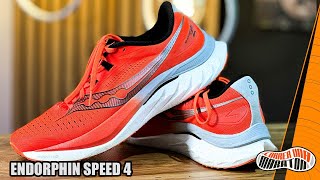 🔝 SAUCONY ENDORPHIN SPEED 4  Aún mejores 🔥 Review y opinión [upl. by Analah]