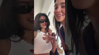 Kylie Jenner on vacation with her sister Kendall and friends [upl. by Dietz]