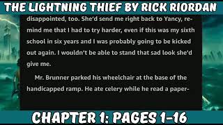 The Lightning Thief by Rick Riordan Chapter 1 Audiobook [upl. by Hyman]