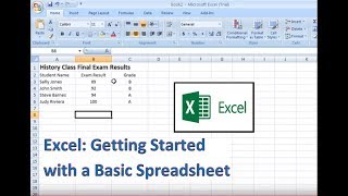 Excel HowTo Starting a Basic Spreadsheet [upl. by Golliner748]