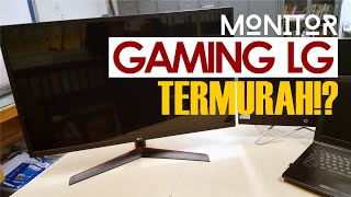 monitor GAMING 32 inch LG termurah Begini Tampangnya LG 32MP60G [upl. by Animlehliw]