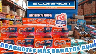 ABARROTES ESCORPIÓN LOS PRODUCTOS MÁS BARATOS DE MÉXICO PARA HACER NEGOCIO [upl. by Gowon334]