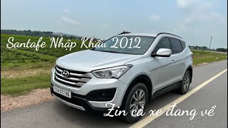 Santafe Nhập Khẩu 2012 đky 2013 zin đét chất lừ đang vềcác bác yêu xe Nhập alo em 0988834286 ạ [upl. by Roee]