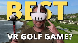 VR Golfing in Golf on the Meta Quest 3 Blew My Mind [upl. by Star]