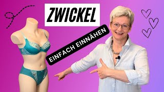 Zwickel einfach einnähen [upl. by Neeluj844]