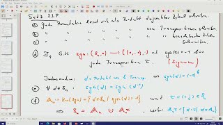 Mathematik für Informatik 2 Lineare Algebra  Teil 04  §23 Symmetrische Gruppe  §24 Satz Lagrange [upl. by Undis]