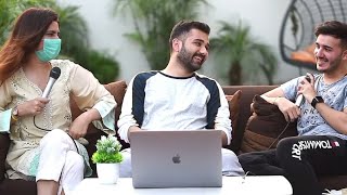 shahveer jafry Momina Sundas Ali bhai podcast funny moment shortvideo short youtubeshort [upl. by Ocinemod46]