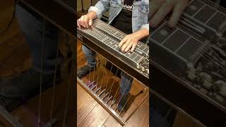 Pedal Steel Guitar Riff’n DIVORCE Tammy Wynette shorts tutorial pedalsteelguitar [upl. by Philana]