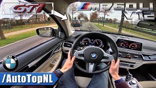 BMW 7 Series M760Li xDrive 66 V12 BiTurbo POV Test Drive by AutoTopNL [upl. by Scarrow]