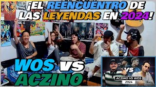 🔴COLOMBIANOS REACCIONAN a WOS y ACZINO EXHIBICIÓN CONCIERTO ¡EL REENCUENTRO DE LAS LEYENDAS EN 2024 [upl. by Ahsinam722]