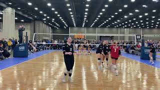 17 Red vs Tri State Elite 17 Blue  Set 1 [upl. by Eimrots]