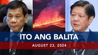 UNTV Ito Ang Balita  August 23 2024 [upl. by Yrdua]