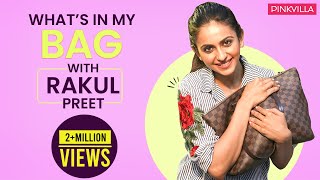 Whats in my bag with Rakul Preet  S03E09  Fashion  Bollywood  Pinkvilla [upl. by Hepza]