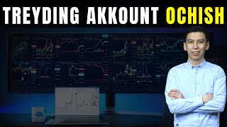 Tradingviewda Akkount Ochish  1 Dars [upl. by Gavriella19]