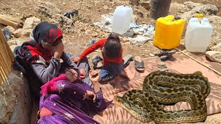 Documentary about the life of a nomadic woman with 3 children amp building a wooden [upl. by Ferullo833]