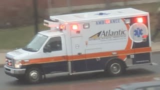 AtlanticCataldo EMS Ambulance Responding  03262024 [upl. by Nomead148]