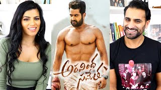 ARAVINDHA SAMETHA TRAILER REACTION  Jr NTR  Pooja Hegde  Trivikram  Thaman S [upl. by Emmit]