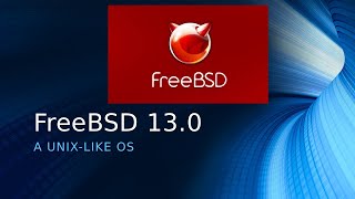 How to install FreeBSD 132 with samba ssh MATE desktop environment Linux binary compatibility [upl. by Annaeg]