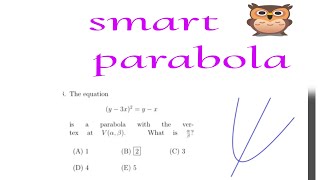 CONIC SECTION PARABOLA NEW PROBLEM [upl. by Pauiie924]