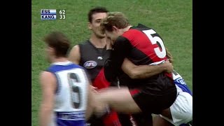 Essendon Highlights  2000 QF v Kangaroos 1st Half [upl. by Latta]