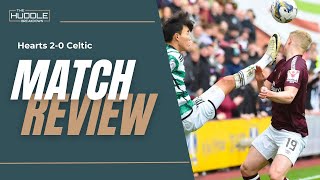 Celtics loss to Hearts Scottish refereeing standards and Livingston preview  The Huddle Breakdown [upl. by Nojad]