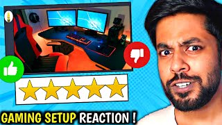 I REACTED TO MY SUBSCRIBERS GAMING SETUP   Gaming setup  Mr IG 2 [upl. by Learrsi6]