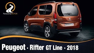 Peugeot Rifter GT Line 2018  Información Review Español [upl. by Nichols]