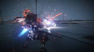 ASHMEAD Pile bunker melee weapon is very strong  Armored Core Vi Fires Of Rubicon [upl. by Nillad]