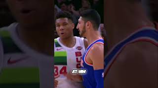 Giannis vs Kanter Epic Basketball Showdown Unfolds [upl. by Nakhsa524]