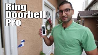 Ring Video Doorbell Pro  Install on Stucco [upl. by Aryamoy]