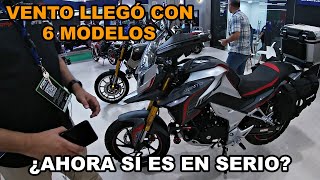 VENTO MOTORCYCLES YA TIENEN TIENDAS EN COLOMBIA FERIA 2 RUEDAS [upl. by Lhadnek]