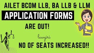 AILET BA LLB Bcom LLB Application Forms 2025NLU Delhi 2025 Date of Exam amp Pattern of the Exam [upl. by Ahsatel54]