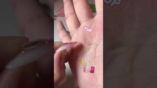 2 press on nails VS 20 press on nails presson pressonnails nails nailart nailhacks [upl. by Karlin]