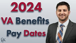 VA Disability Pay Dates for 2024 VA Payment Schedule [upl. by Latsyrcal]