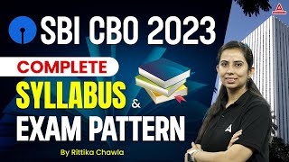 SBI CBO 202324  Exam Pattern and Syllabus Explained by Ritika Mam  Everything You Need to Know [upl. by Marx]