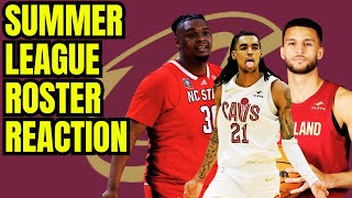 Cleveland Cavaliers Summer League roster breakdown  reaction and players to watch [upl. by Adirf]