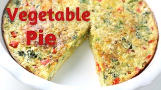 Impossible Vegetable Pie  Easy Recipe [upl. by Mukul]