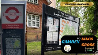 lets walk CAMDEN TO KINGS CROSS walkwithro [upl. by Harwilll]