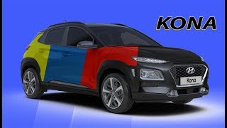 2018 Hyundai Kona All Color Options [upl. by Aydan]