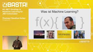 MLNET Einstieg in Machine Learning für NET Entwickler  Thomas Claudius Huber [upl. by Kohsa]