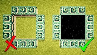 COMO HACER UN PORTAL AL END EN MINECRAFT  MINECRAFT SURVIVAL [upl. by Olethea654]