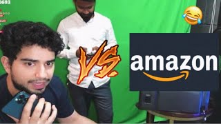 SamayRainaOfficial Vs Amazon call center 😂 [upl. by Ainoyek]