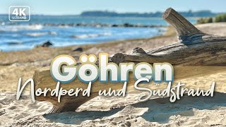 Vom Nordperd zum Südstrand von Göhren  Rügen Urlaub 2023 4K Walk [upl. by Ramal35]